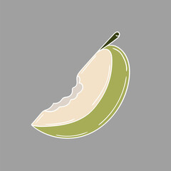 Illustration in hand draw style. Icon, sign, sticker, pin, logo