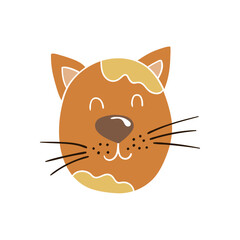 Illustration in hand draw style. Icon, sign, sticker, pin, logo