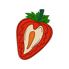 Illustration in hand draw style. Icon, sign, sticker, pin, logo