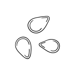 Illustration in hand draw style. Icon, sign, sticker, pin, logo