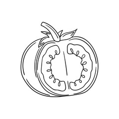 Illustration in hand draw style. Icon, sign, sticker, pin, logo