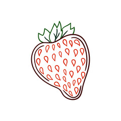 Illustration in hand draw style. Icon, sign, sticker, pin, logo