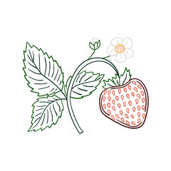 Illustration in hand draw style. Icon, sign, sticker, pin, logo