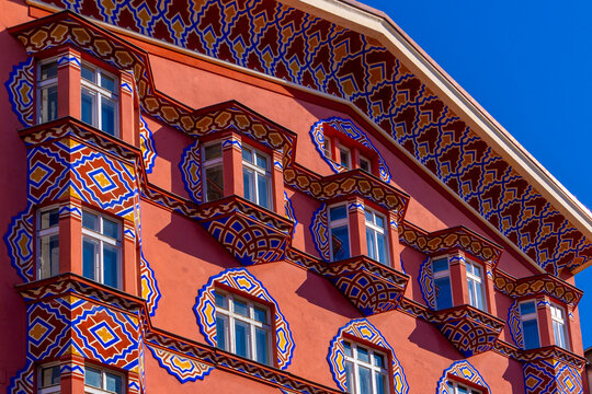 The Slovene National Style Vurnik House, Ljubljana, Slovenia, Eastern Europe
