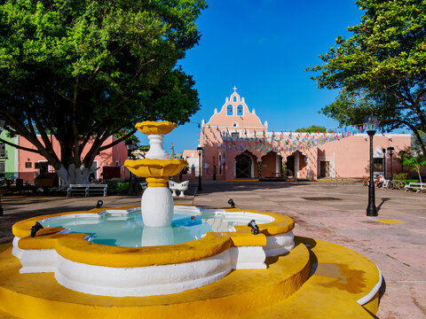 Candelaria Church, Valladolid, Yucatan State, Mexico