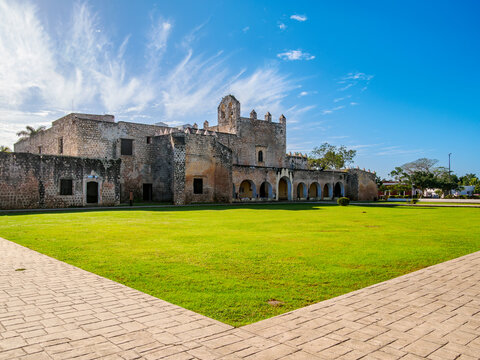 Convent of San Bernardino de Siena, Sisal Park, Valladolid, Yucatan State, Mexico