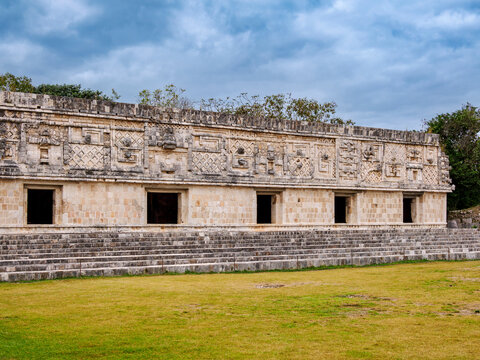 Quadrangle of the Nuns, Uxmal, Yucatan State, Mexico