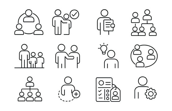 Role Pictogram Roles And Responsibilities Images – Browse 37,296 Stock Photos, Vectors ...