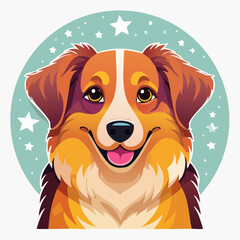 golden retriever with a ball