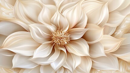 Abstract flower design