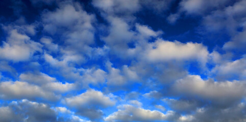 Cloudescape over Norfolk Broads, England