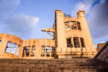 Ruins of the Hiroshima Peace Memorial (Genbaku Dome), Hiroshima, Japan