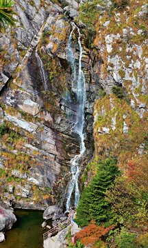 Dakou Waterfall, Lushan (Mount Lu), Jiujiang City, Jiangxi, China
