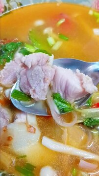 Spicy Soup with Pork Ribs Recipe