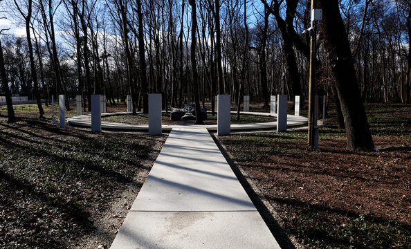 Westerplatte, the location of the start of World War Two on September 1st 1939, Gdansk, Poland