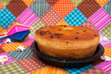 cake and June snacks - Brazilian June festival