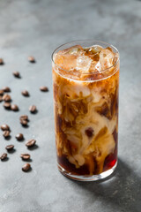 Homemade Cold Brew Iced Coffee with Oatmilk