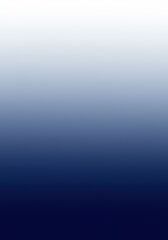 Smooth gradient from white to navy blue