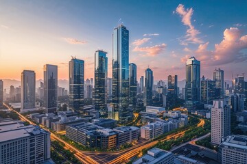 Obraz premium Blockchain Solutions for Smart City Development Secure Data Management and Financial Technology Innovations