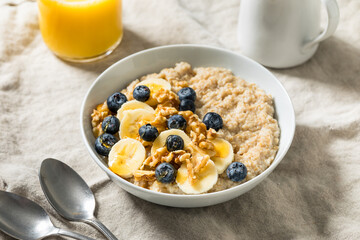 Warm Organic Steel Cut Oatmeal