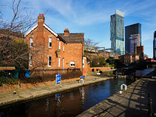 Rochdale Canal Lock Number 92 Manchester, United Kingdom