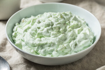 Homemade Sweet Green Fluff Watergate Salad