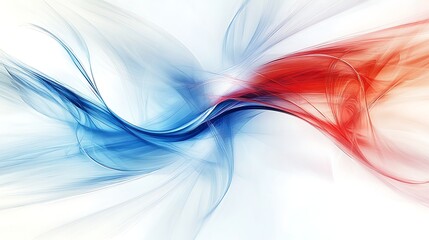 Naklejka premium Abstract dynamic waves of color