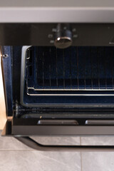 Modern electric oven designed for efficient baking in contemporary kitchen spaces