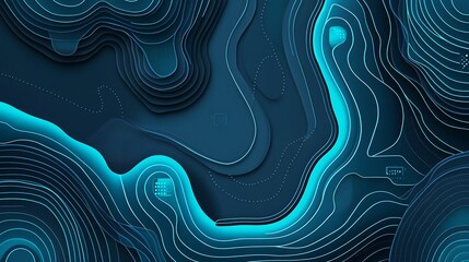 Abstract layered landscape (1)