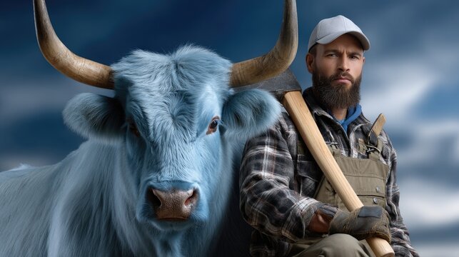 Paul bunyan celebration: mighty figure, axe bearer, blue ox friend, timber myth, legendary saga, backwoods symbol, national memory, epic stature, wilderness strength, heritage pride, folklore icon