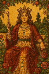 The Empress Tarot Card – Nature and Fertility Variant