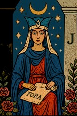The High Priestess Tarot Card