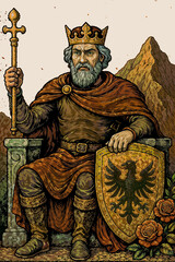 The Emperor Tarot Card