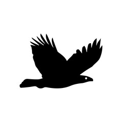 Hawk glyph icon