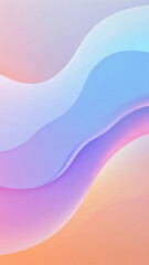 Elegant Pastel Gradient Flow Background