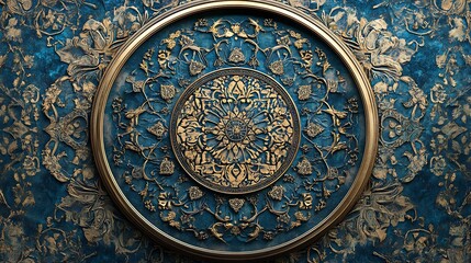 Intricate circular design