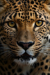 Fototapeta premium Leopard Fierce Gaze