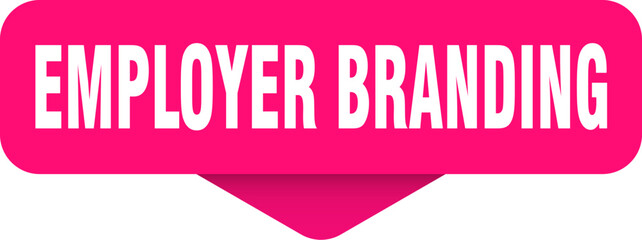 employer branding sticker. employer branding sign on transparent background