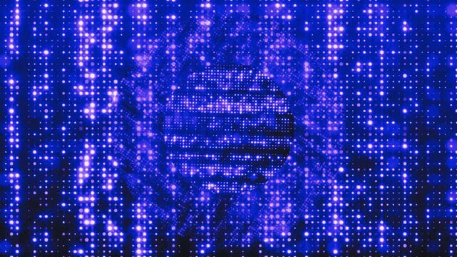 abstract binary code background