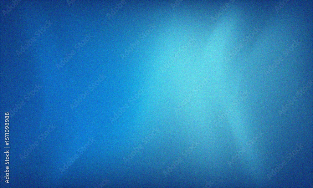 Fototapete Seamless abstract glowing mesh blur background Blue gradient abstract background, noise textured grainy effect depth