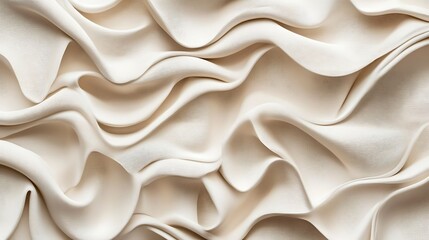 Obraz premium Abstract textured creamy waves