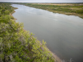 River with trees on the banks