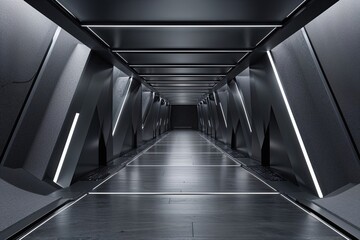 Charcoal Technology Design Showcasing Clean Lines and Modern Patterns