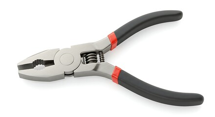 Obraz premium A pair of pliers isolated on a white background 