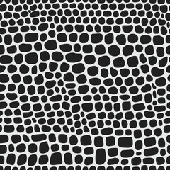 black dots pattern, snake skin pattern