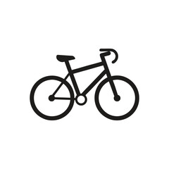 Fototapeta premium bicycle isolated on white background