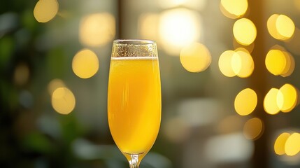 Aperol Spritz Cocktail in a Champagne Flute