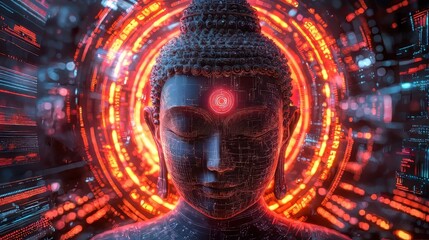 Digital Buddha Enlightenment in the Age of Technology