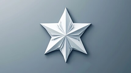 Ornate star design on a muted background.