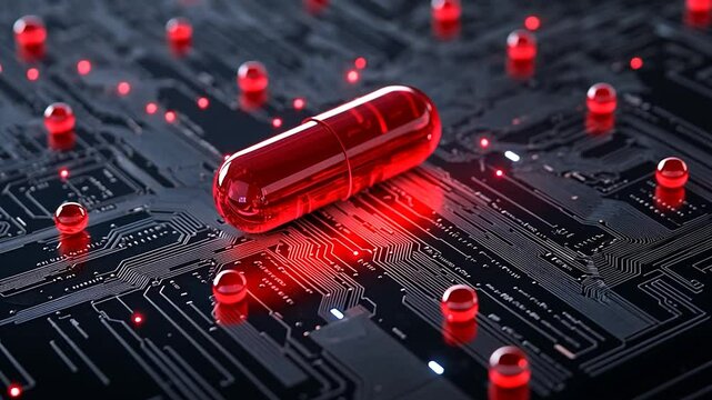 Digital Medicine: Red Pill on Circuit Board